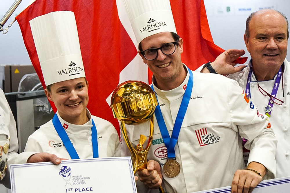 Die Schweiz gewinnt die Global Chefs Challenge 2024 in Singapur